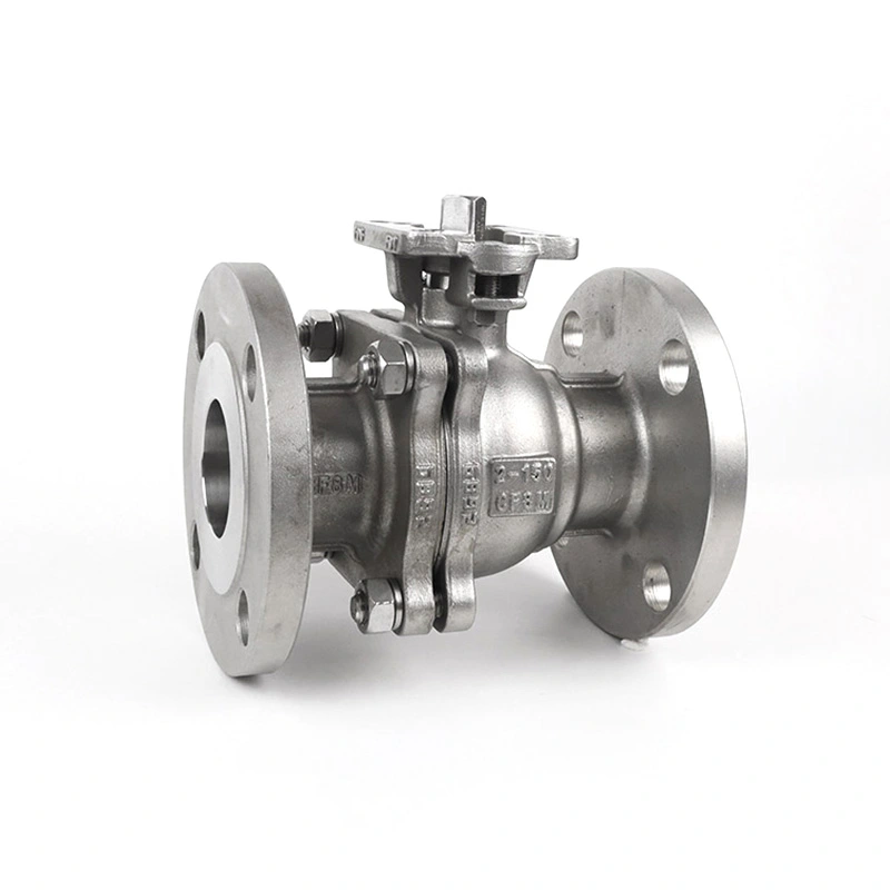 ANSI Klase 150 Flanged Ball Balbula ISO 5211 Oinarriarekin Eragingailurako